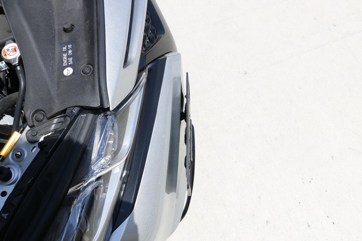 2018 Toyota Camry SE XSE License Plate Bracket Test Fit
